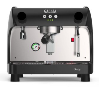 Cafetera GAGGIA RUBY PRO1G con depósito Color Negro