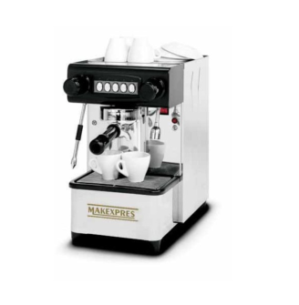 Máquina profesional de café inox electrónica MAK-EXPRES