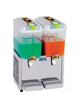 Dispensador de bebidas frías y calientes 18L X 2. DD-36-RP