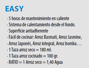 Arroceras Automáticas EASY 3
