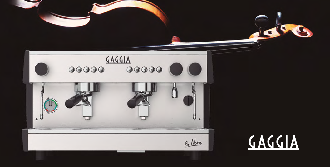 Cafetera Gaggia 2 grupos LA NERA 4