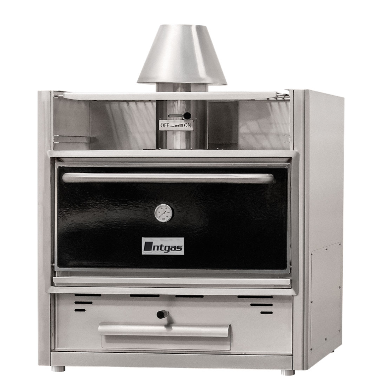 Horno de brasa sobrema 968x556x1255 NTGAS-HC80