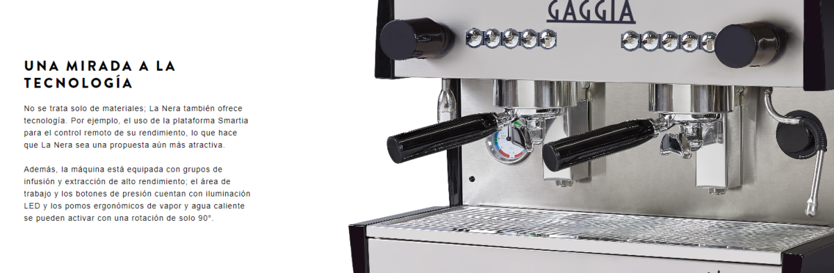 Cafetera Gaggia 2 grupos LA NERA 5
