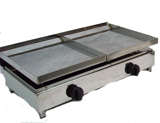 Plancha Jinama 66 Cromo Duro 666X410X200 MM A Gas Butano