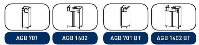 Armario Refrigeracion GN 2/1AGB 1402 1385X794X2130, 2 Puer