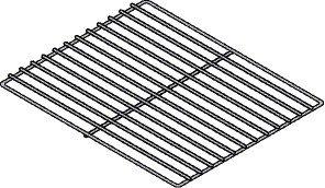 Parrilla Acero Inox 1/1GN 325X530 MM