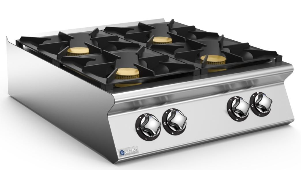 COCINA A GAS 4 FUEGOS SOBREMESA