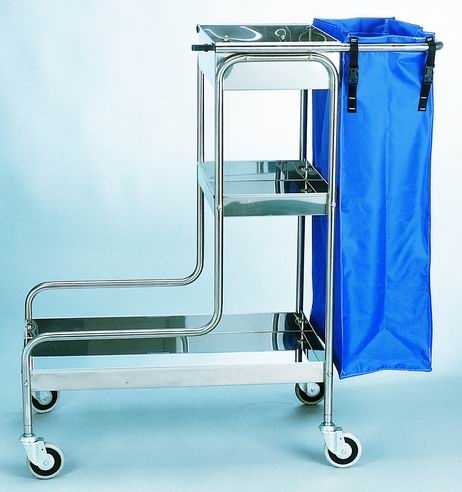 Carro Limpieza Inox 18/8, Mod 1150