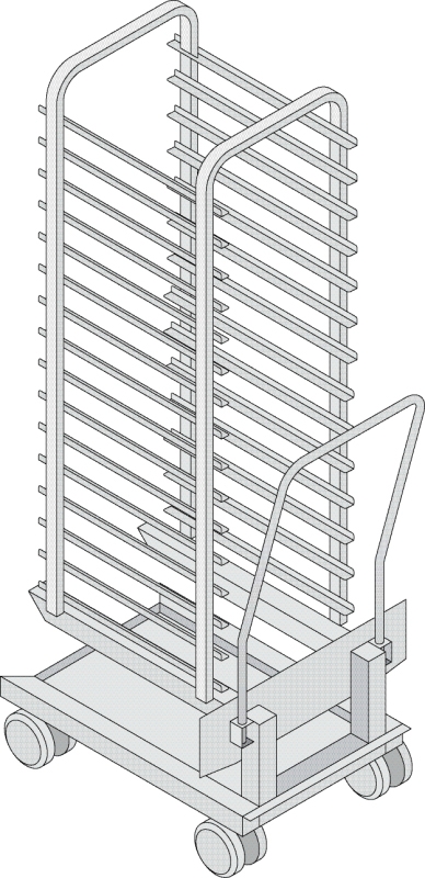 Rack Móvil MOD201- 15 Guias 84 MM