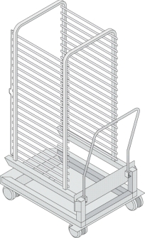 Rack Móvil MOD202 - 15 Guias 84 MM