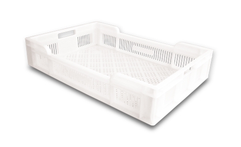 Caja Ranurada 600X400X120 MM Blanca