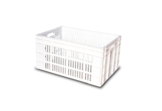 Pack 2 Cajas Ranurada 600X400X300 MM Blanca