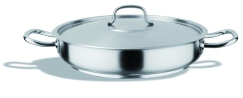 Paellera Inox 18/10 De 20 CM Con Tapa