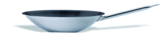 Wok Multimetal Antiadherente Fondo Plano De 36 CM