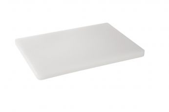 Tabla De Corte Blanca 400X300X20MM Con Pies Silicona