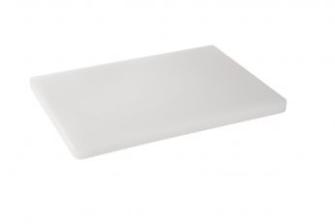 Tabla De Corte Blanca GN 1/2 320X265X20MM Con Pies Silicona