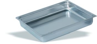 Cubeta De Acero Inox 18/10 GN 2/1 100 MM