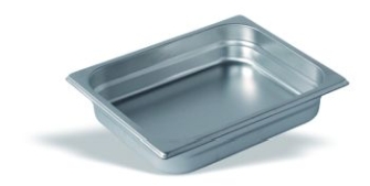 Cubeta De Acero Inox 18/10 GN 1/2 20 MM