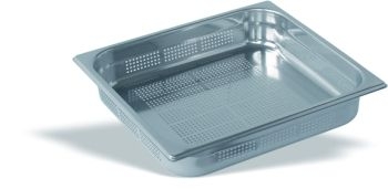 Cubeta Perforada De Acero Inox 18/10 GN 2/3 100 MM
