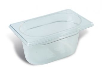 Pack 3 Cubeta De Policarbonato GN 1/9 65 MM