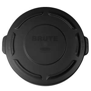 Tapa Color Negro Para Contenedor Brute 76 L