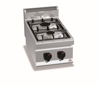 Cocina A Gas 2 Fuegos G7F2B High Power Sobremesa