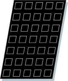 Pack 5 Moldes Piramides 35X35MM De Flexipan 60X40 CM