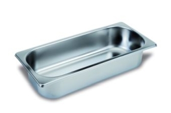 Cubeta Heladeria Acero Inox De 360X165X80 MM