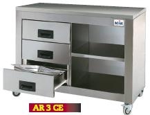 Armario AR-3CE En Inox Soporte Para MOD 1 2 3 4 Y MTB