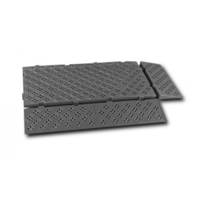 Pack 4 Rampa Loseta 500X200X50 MM Color Gris