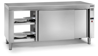 Mesa Caliente Central Pasante 1600X700X850 MM