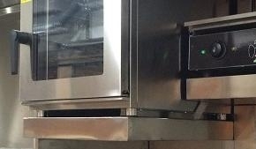 SOPORTE PARED PARA HORNO MYCHEF 4 Y/O 6 GN 1/1