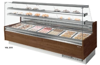 Vitrina Pasteleria VGL25P Refrigerada 2500X985X1345 Mm