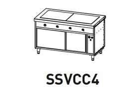 Self Vitrocerámica SSVCC4 Con Reserva Caliente