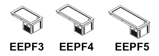 Placa Fría EEPF3 Ventilada Encastrable 1