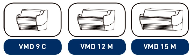 Mueble Caja Mostrador VMD 12 M Serie Madrid 1