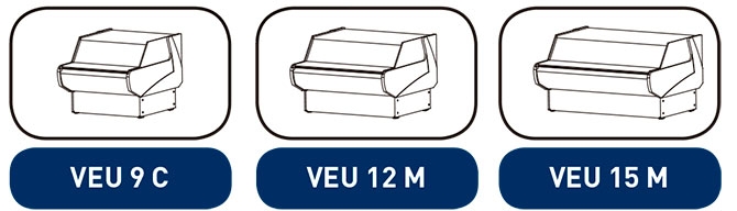 MUEBLE CAJA MOSTRADOR VEU12 M SERIE EUROPA