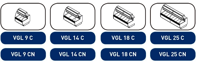 Vit Exp Para Pastelería VGL 9 CN Serie Glacé 1