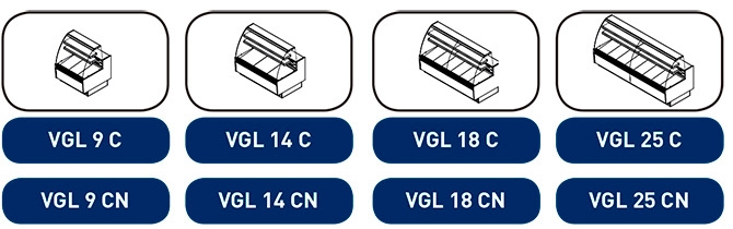 Vit Exp Para Pastelería VGL 25 CN Serie Glacé 1