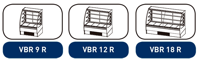 Vitrina Exp Para Past VBR 18 R Serie Ambar 1