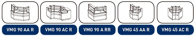 Áng Frio Ventilado Modular VMG 45 AA R Euro Línea Magnus 1