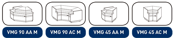 Mueble Caja VMG 45 AC M Euro Línea Magnus 1