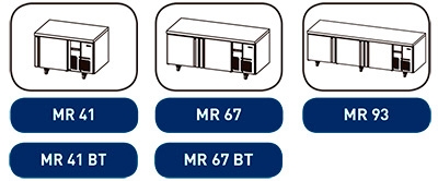 Mesa Refrigeración MR 67 Línea Americana 1