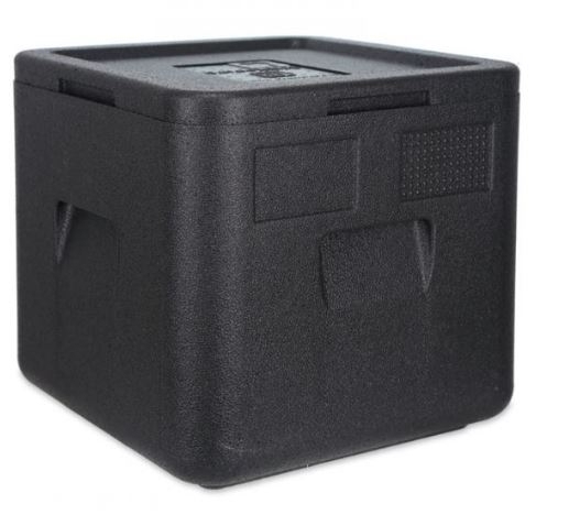 Contenedor Para Caldoinox Cap 15 Lts Basic Negro