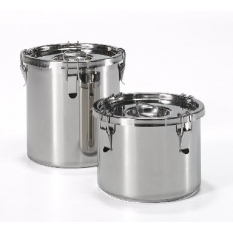 Recipiente Inox Caldoinox C/Fondo Difusor Cap 22L