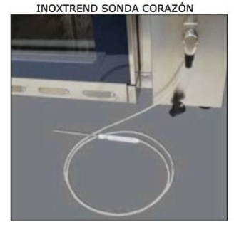 SONDA CORAZÓN PARA HORNOS SERIE COMPACT INOXTREND