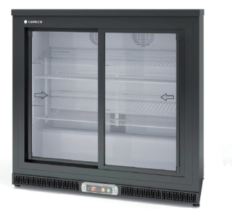 Expositor Refrigerado 2 Puertas ERHS-250-L 920X520X850 MM