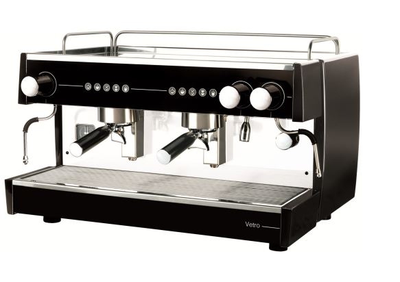 Cafetera 2 grupos Gaggia Vetro 2g elec. potencia XL Vasos bajos|Maquinaria  Hostelería|Serhs Equipments