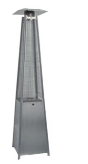 ESTUFA EXTERIOR TECNA-FLAMME PIRAMIDE INOX 5406000001