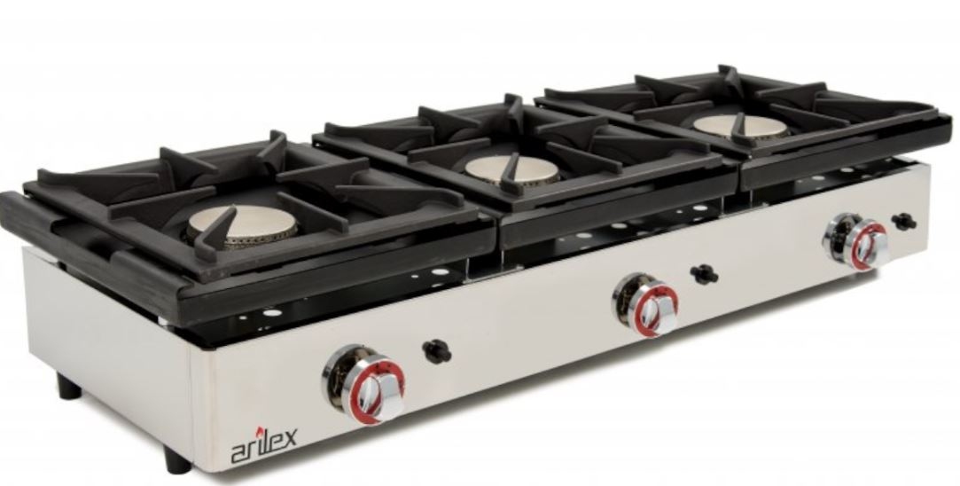 COCINA 2 FUEGOS A GAS + PLACARADIANTE MOD G7T4P2FM